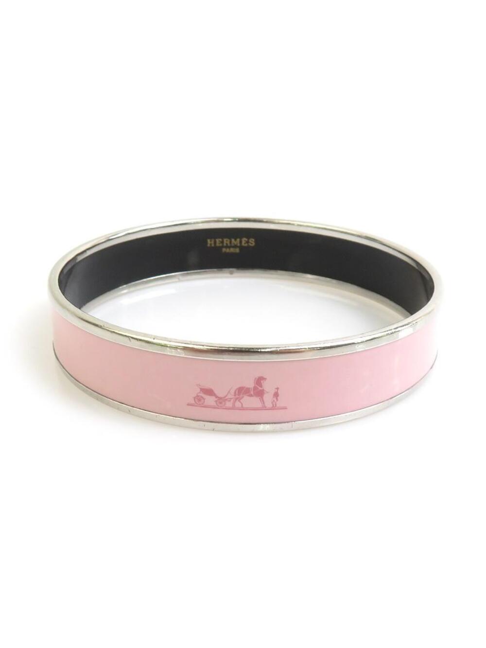 Auth Hermes Cloisonne Bangle Bracelet #373584H24B